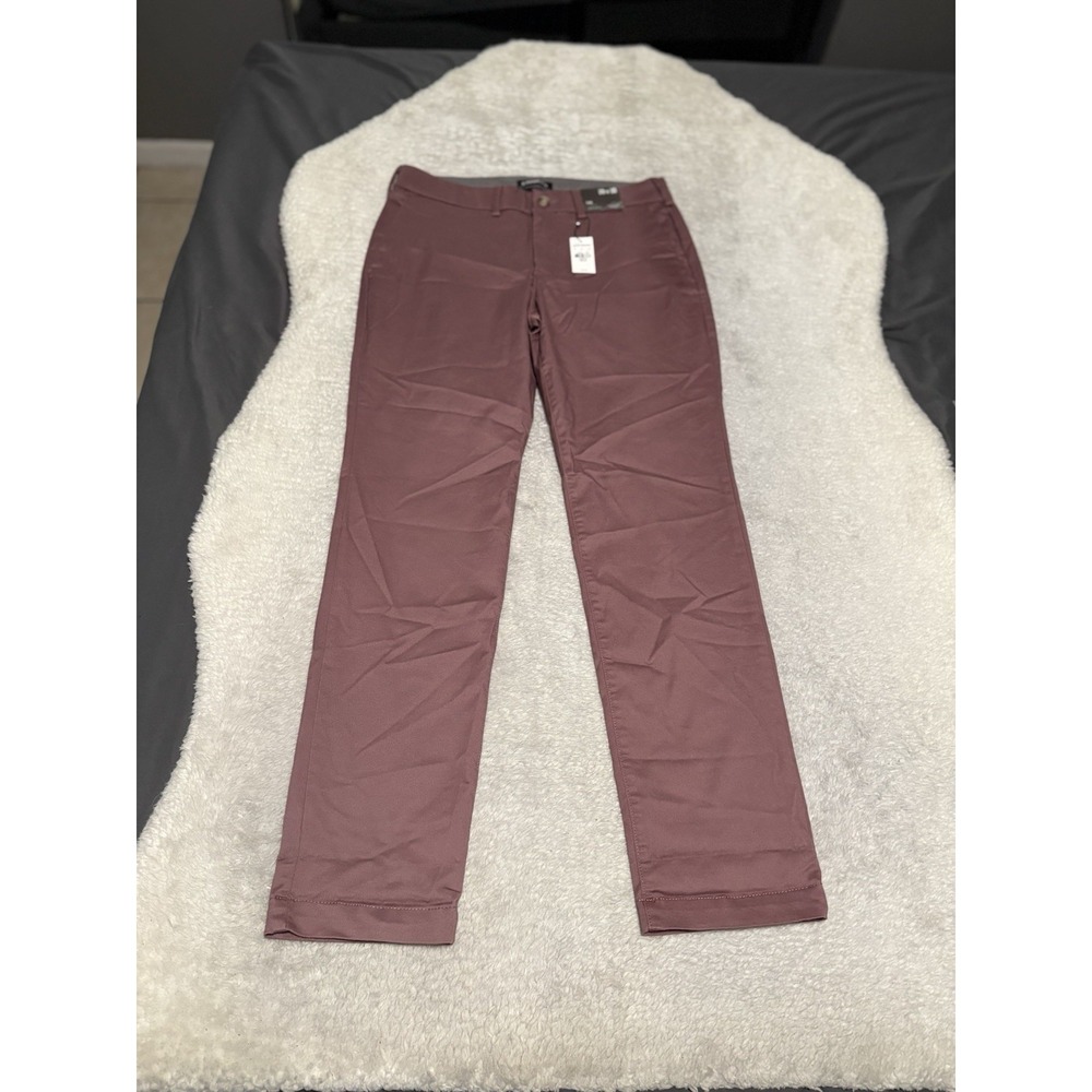 Express Men's Slim Purple Chino Pants Size 29x30 Hyper Stretch